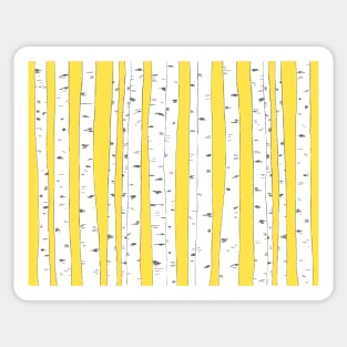 Aspen Forest Yellow Sticker